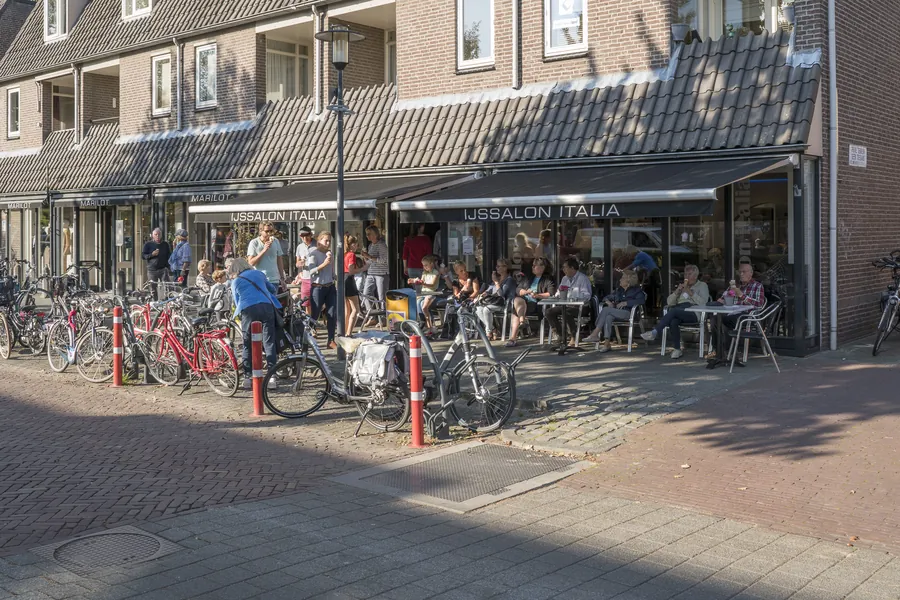 Gevel van IJssalon Italia