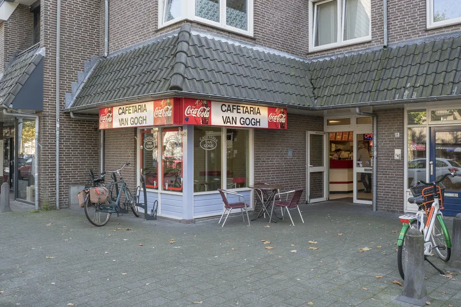 Gevel van Cafetaria van Gogh